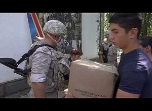 Ռուս խաղաղապահները Ղարաբաղի հեռավոր գյուղերում շարժական բուժկետ են կազմակերպել