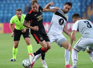 «Алашкерт» в Ереване сыграл вничью с «Рейнджерс»