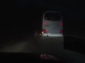 Обстановка на закрытом участке дороги Капан-Горис