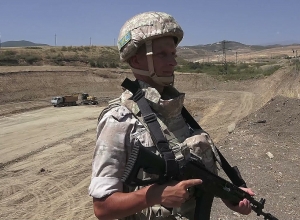 Русские обеспечивают безопасность вновь строящегося водохранилища в Мартакерте