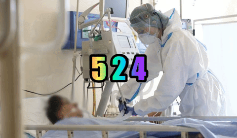 524 новых случаев коронавируса, 14 смертей