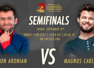 Ուղիղ. Լևոն Արոնյան – Մագնուս Կառլսեն. կիսաեզրափակիչ երկրորդ հանդիպում