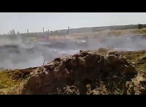 Հրդեհ Արտաշատի խճուղում