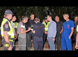 Наезд поезда в Норагавите