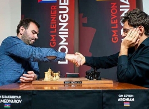 Ուղիղ. Լևոն Արոնյան – Շախրիյար Մամեդյարով. հանդիպում Ֆիշերի շախմատի կանոններով