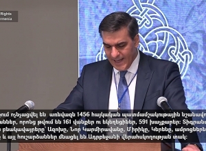 Ադրբեջանը Հայաստանի ու Արցախի  բնակչության նկատմամբ տանում է ցեղասպան քաղաքականություն. Թաթոյան