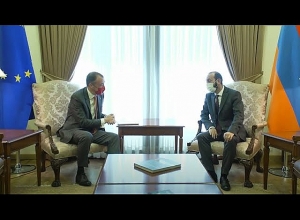 Միրզոյանի հանդիպումը Հարավային Կովկասում և Վրաստանի ճգնաժամի հարցերով ԵՄ հատուկ ներկայացուցչի հետ