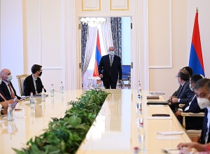 Президент Саркисян принял делегацию во главе с министром иностранных дел Словакии