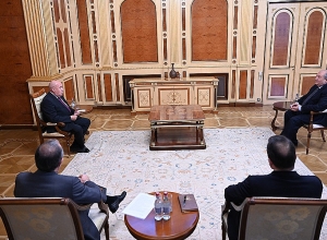 Президент Армен Саркисян принял Михаила Швыдкого