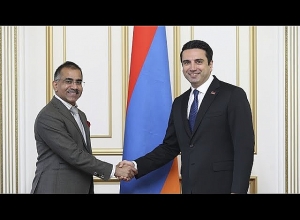 Ալեն Սիմոնյանն ընդունեց Հնդկաստանի դեսպանին