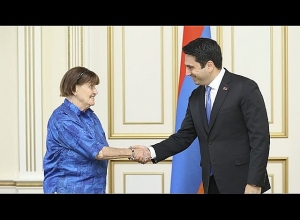 ԱԺ նախագահի և բարոնուհի Քերոլայն Քոքսի գլխավորած պատվիրակության հետ հանդիպումը
