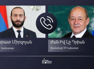 ՀՀ և Ֆրանսիայի ԱԳ նախարարները քննարկել են ԼՂ հակամարտությանը վերաբերող հարցեր