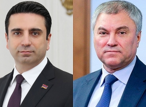 Председатель Госдумы ФС РФ направил поздравительное послание председателю НС Армении
