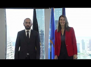 ԱԳ նախարար Արարատ Միրզոյանի հանդիպումը Բելգիայի ԱԳ նախարար Սոֆի Վիլմեսի հետ