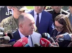 Министр обороны был в Ераблуре