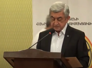 Հիշի՛ր՝ դու և հայրդ պարտվել եք Հայաստանի նախորդ երեք նախագահներին ռազմի դաշտում. Սարգսյանը՝ Ալիևին