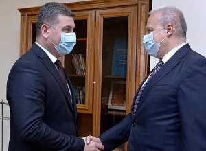Սանոսյանն ու Կոպիրկինը քննարկել են ՀՀ-ում հանքաարդյունաբերությամբ զբաղվող ռուսական ընկերությունների աշխատանքը