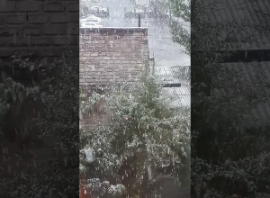 В Ванадзоре выпал первый снег