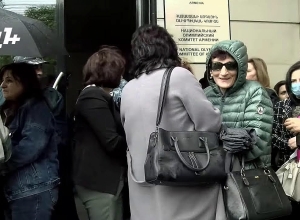 Հադրութից տեղահանվածների ակցիան Կառավարության շենքի մոտ․ ՈՒՂԻՂ