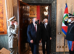 Состоялась личная беседа президентов Армении и Италии