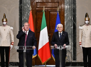 Հայաստանի և Իտալիայի նախագահները հանդես են եկել հայտարարություններով