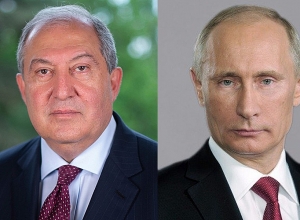 Армен Саркисян направил поздравительное послание Владимиру Путину