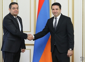 Ален Симонян принял посла Сирии в Армении: посол счёл неприемлемым участие в войне наёмников