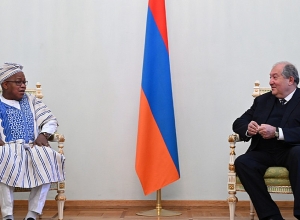 Արմեն Սարգսյանին հավատարմագրերն է հանձնել Սիերա Լեոնեի  նորանշանակ դեսպանը