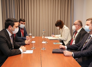 Ален Симонян встретился со спикером Национального Собрания Словении