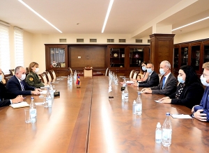 ՀՀ պաշտպանության նախարարն ընդունել է ԿԽՄԿ պատվիրակությանը