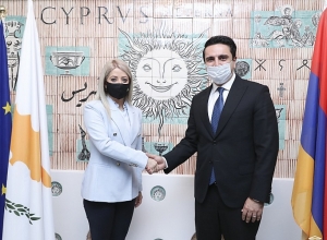 ՀՀ ԱԺ նախագահը Կիպրոսում հանդիպել է  Ներկայացուցիչների պալատի նախագահին