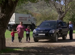 Ռուս խաղաղապահներն ապահովել են ուխտավորների անվտանգ այցը  Ամարասի վանք. ՌԴ ՊՆ