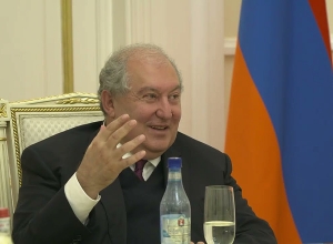 Президент Армен Саркисян встретился с членами аналитического центра «Атлантический совет»