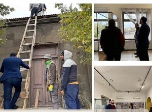 Վերանորոգվել է «Զվարթնոց» արգելոց-թանգարանի շենքի տանիքը