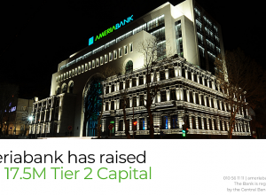 Ameriabank has Raised USD 17.5M Tier 2 Capital