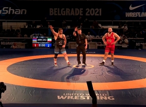 Դավիթ Օվասապյանը արծաթե մեդալ նվաճեց ըմբշամարտի Մ-23 աշխարհի առաջնությունում