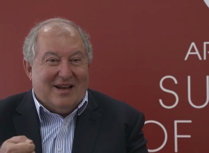 Արմեն Սարգսյանի քննարկումը Իսրայելի տեխնոլոգիական համալսարանի պրոֆեսոր Դանիել Շեհթմանի հետ