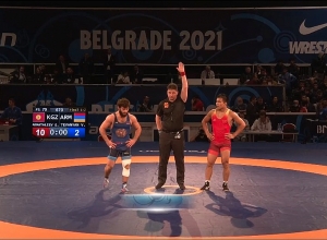 Ազատ ոճի ըմբիշ Վազգեն Թևանյանը նվաճեց արծաթե, իսկ Մանվել Խնձրցյանը` բրոնզե մեդալ