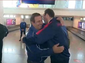 Ինչպես օդանավակայանում դիմավորեցին Բռնցքամարտի հավաքականին