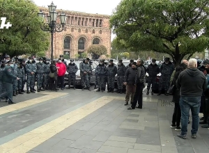 «Հայաստան» դաշինքի բողոքի ակցիան ընդդեմ ադրբեջանական մաքսակետերի տեղադրմանը․ ՈՒՂԻՂ