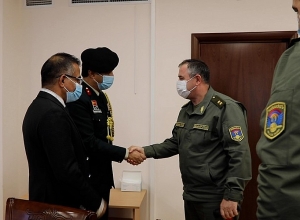 Начальник ГШ ВС принял посла Индии