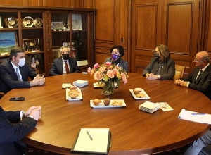 Արման Թաթոյանը ԱՄՆ-ում ներկայացրել է Ադրբեջանի անօրինական ներխուժումների առաջացրած ՄԻ խախտումները