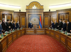 Никол Пашинян принял руководителей общин Сюникской области