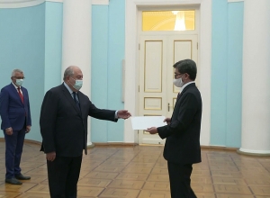 Новоназначенный посол Таиланда в Армении вручил верительные грамоты президенту Армену Саркисяну