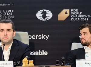 Այսօր` Մագնուս Կառլսեն - Յան Նեպոմնյաշչի. պայքար շախմատի 5 կգ նոր թագի համար