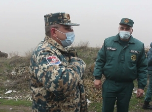 Քարաթափում Զովունի գյուղից դեպի Կորեայի ձոր տանող ավտոճանապարհին