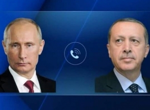 По просьбе Эрдогана Путин информировал об основных итогах трёхсторонней встречи