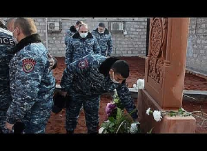 Հովտաշատում օծվեց Արցախյան պատերազմում զոհվածների հիշատակը հավերժացնող խաչքար