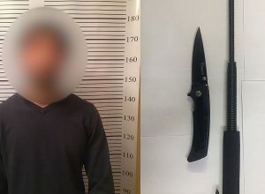 Մետրոպոլիտենի ոստիկանները սառը զենք են հայտնաբերել