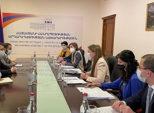 Գերիների անհապաղ ազատ արձակումն առաջանահերթ խնդիրներից է․ Կարեն Անդրեասյանը հանդիպել է ԵԽ ներկայացուցիչներին